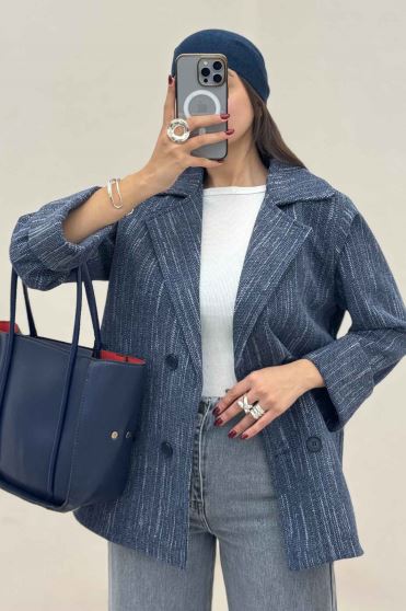 کت فوتز خط چین آستردار مچ پاکتی