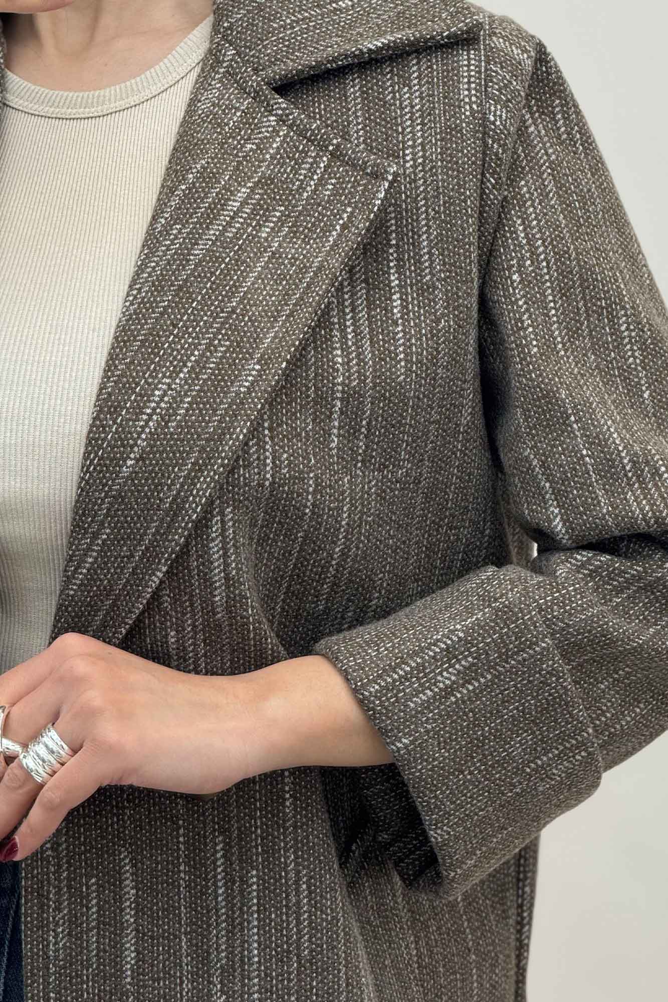 کت فوتز خط چین آستردار مچ پاکتی