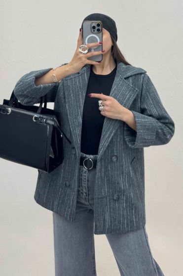 کت فوتز خط چین آستردار مچ پاکتی