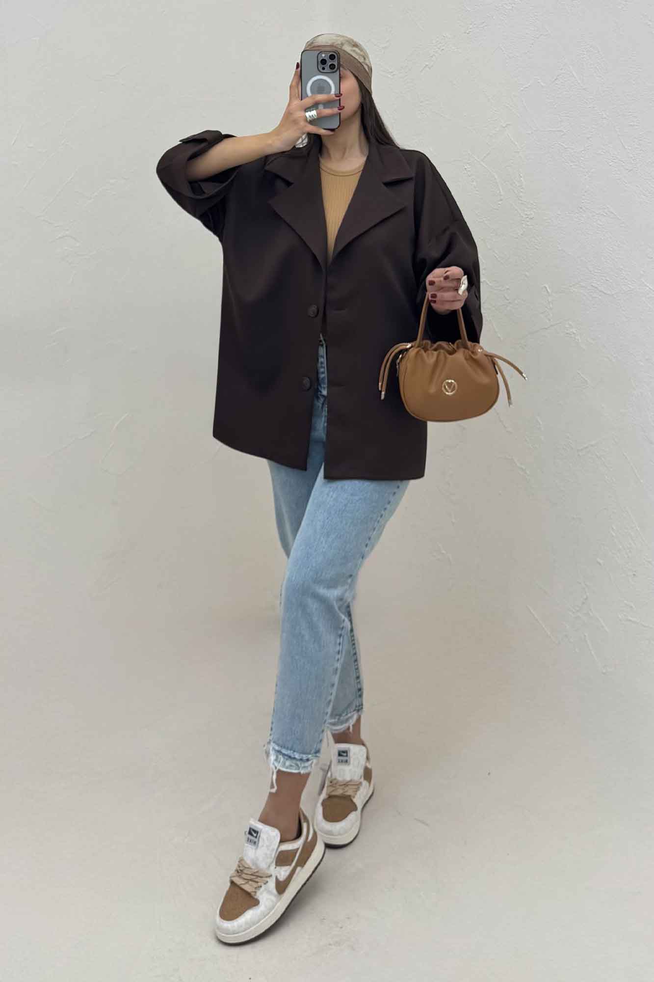 کت مازراتی دو دکمه عمودی آستین پاگن