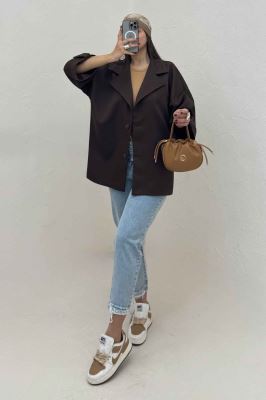 کت مازراتی دو دکمه عمودی آستین پاگن