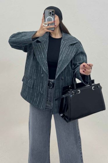 کت فوتر خط چین یقه انگلیسی 