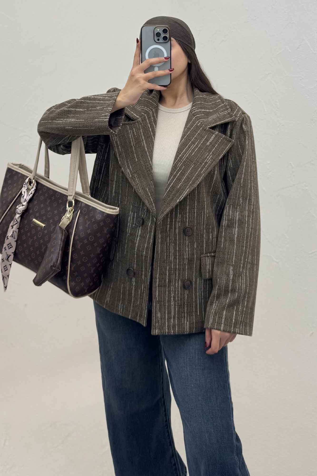 کت فوتر خط چین یقه انگلیسی 