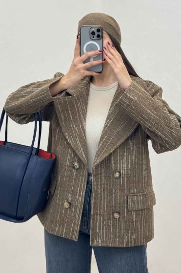 کت فوتر خط چین یقه انگلیسی 