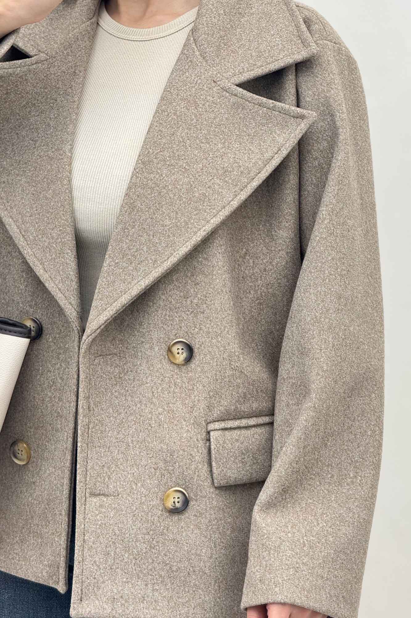 کت فوتر یقه انگلیسی آستردار آرمیس