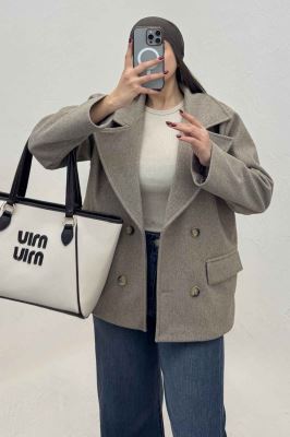 کت فوتر یقه انگلیسی آستردار آرمیس