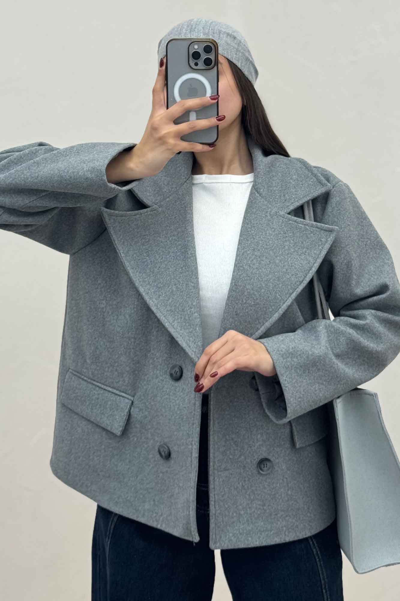 کت فوتر یقه انگلیسی آستردار آرمیس