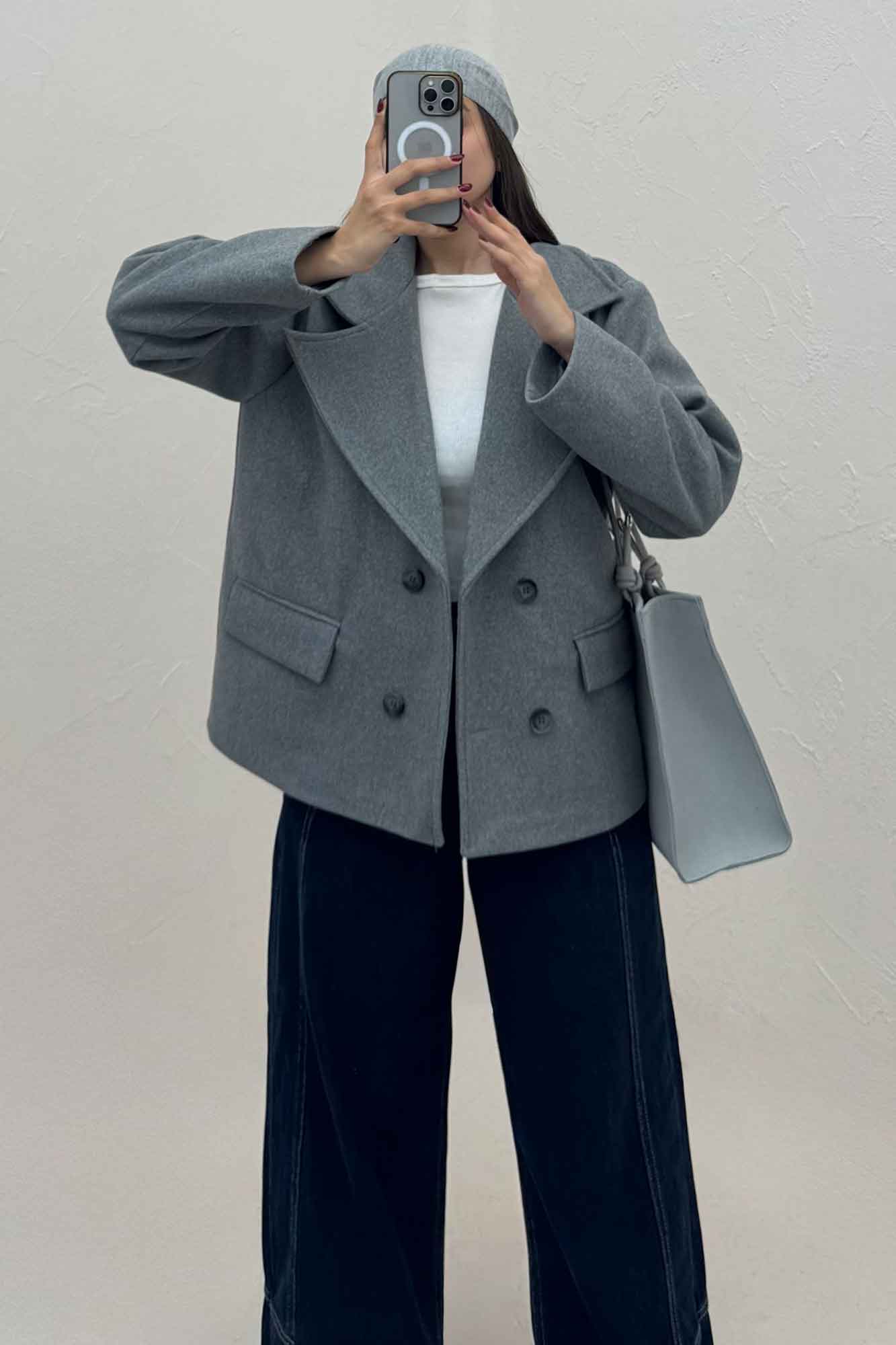 کت فوتر یقه انگلیسی آستردار آرمیس