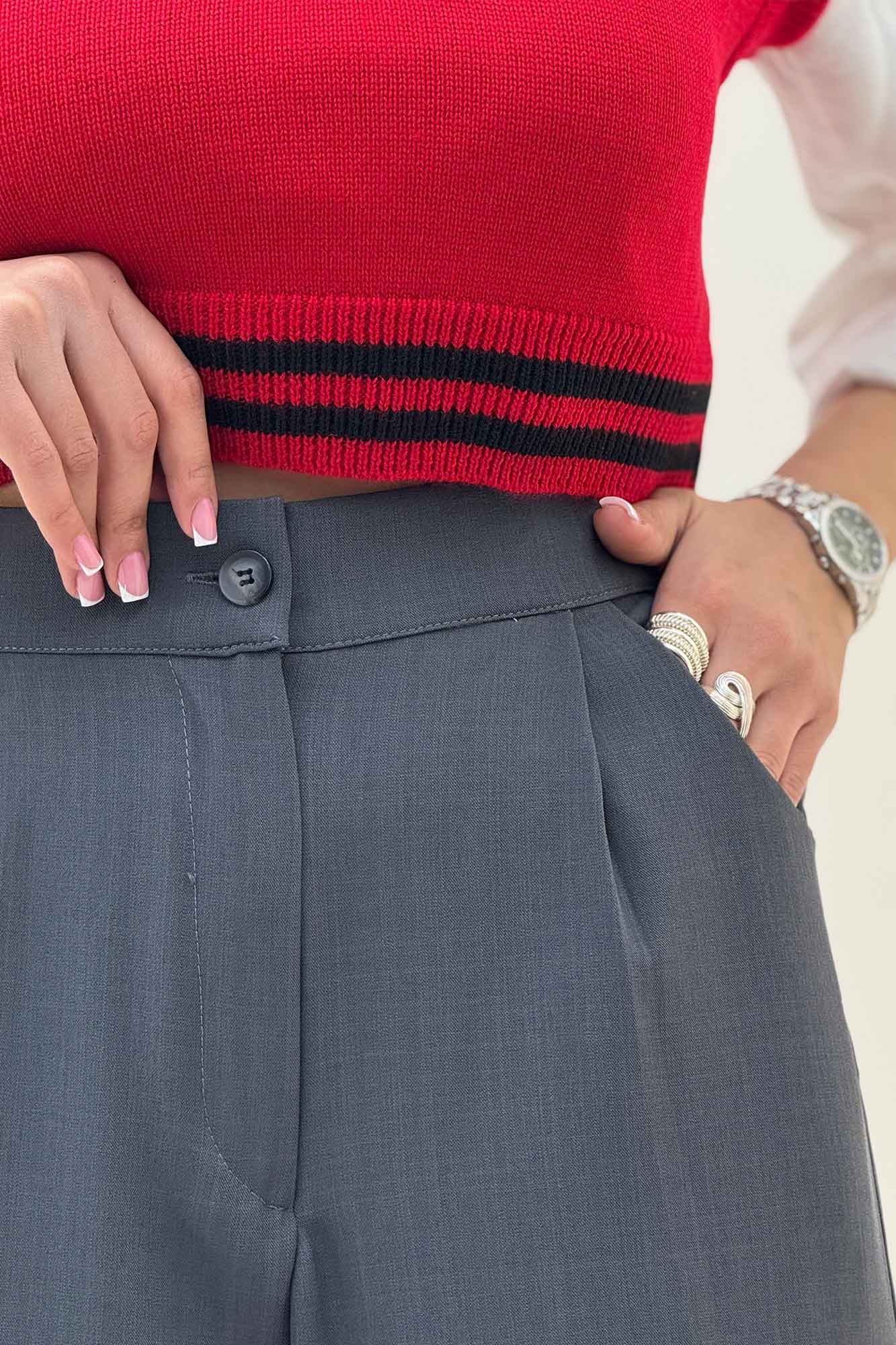 شلوار بزیاق دو جیب 