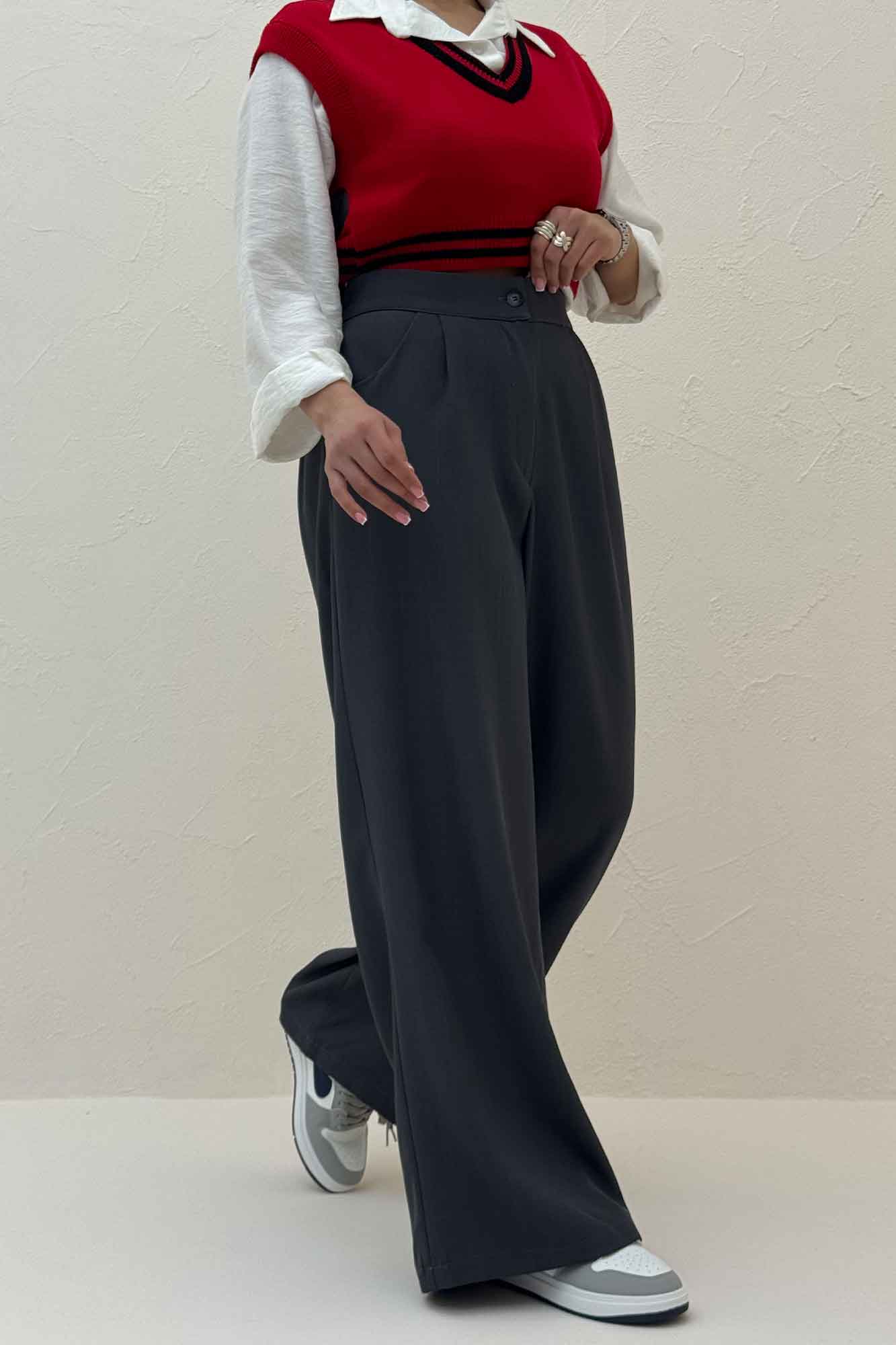 شلوار بزیاق دو جیب 