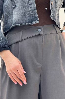 شلوار بزیاق پشت کش کمر پلدار