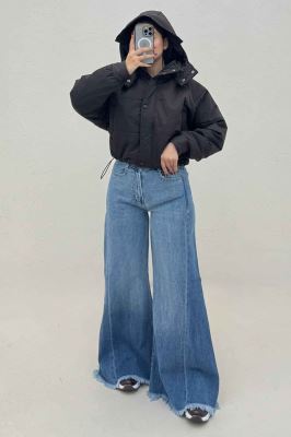 کاپشن کلاهدار کد 469