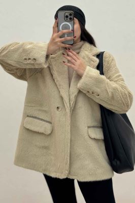 کت پوست آستردار MASSY