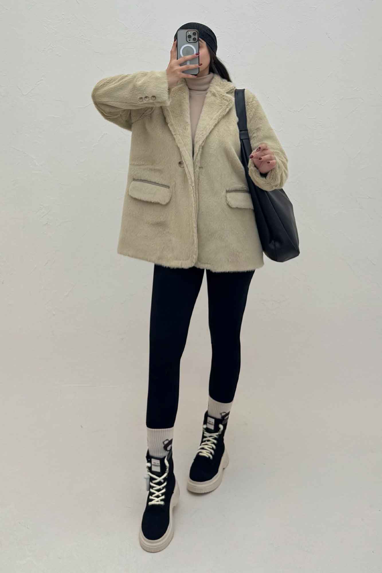 کت پوست آستردار MASSY