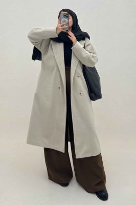 پالتو بلند موهر آستردار RIVEN