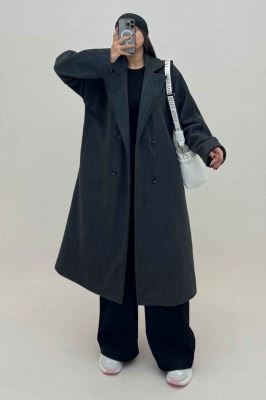 پالتو بلند موهر آستردار RIVEN