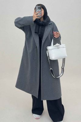 پالتو بلند موهر آستردار RIVEN