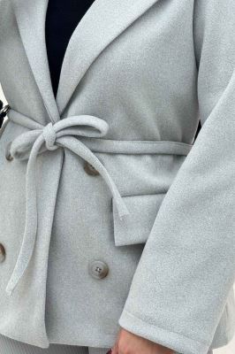 کت فوتر لمه آستردار یقه انگلیسی