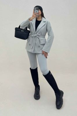 کت فوتر لمه آستردار یقه انگلیسی