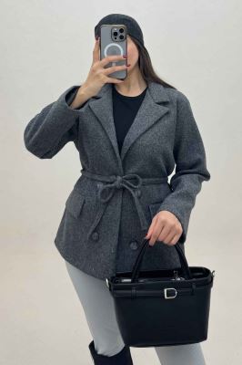 کت فوتر لمه آستردار یقه انگلیسی