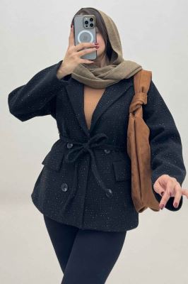 کت فوتر لمه آستردار یقه انگلیسی