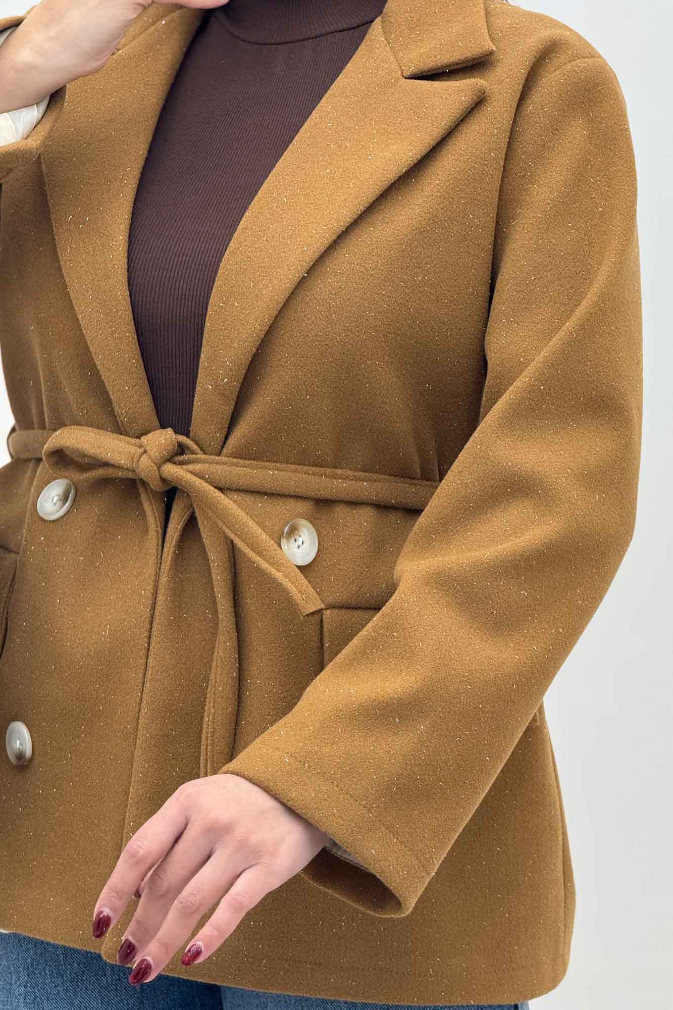 کت فوتر لمه آستردار یقه انگلیسی