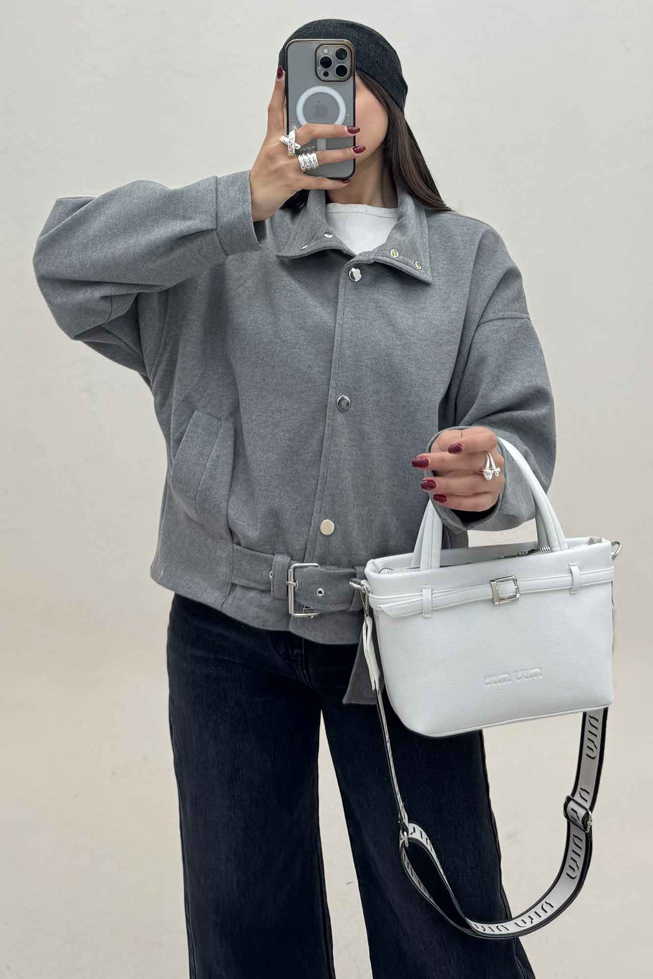 لامر یقه ایستاده آستردار