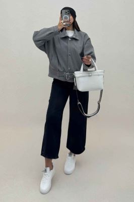 لامر یقه ایستاده آستردار