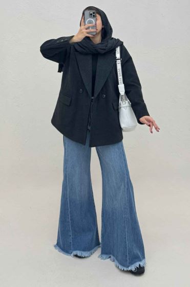 کت فوتر کشمیر آستردار سه جیب