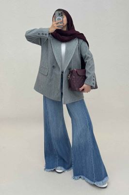 کت فوتر کشمیر آستردار سه جیب