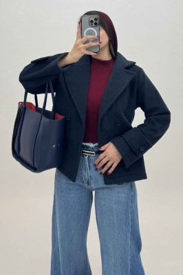 کت فوتر کشمیر آستین بند چهار دکمه