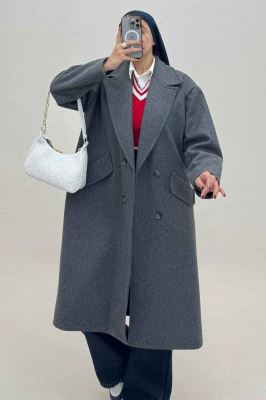 پالتو فوتر بلند مدل ناردیس