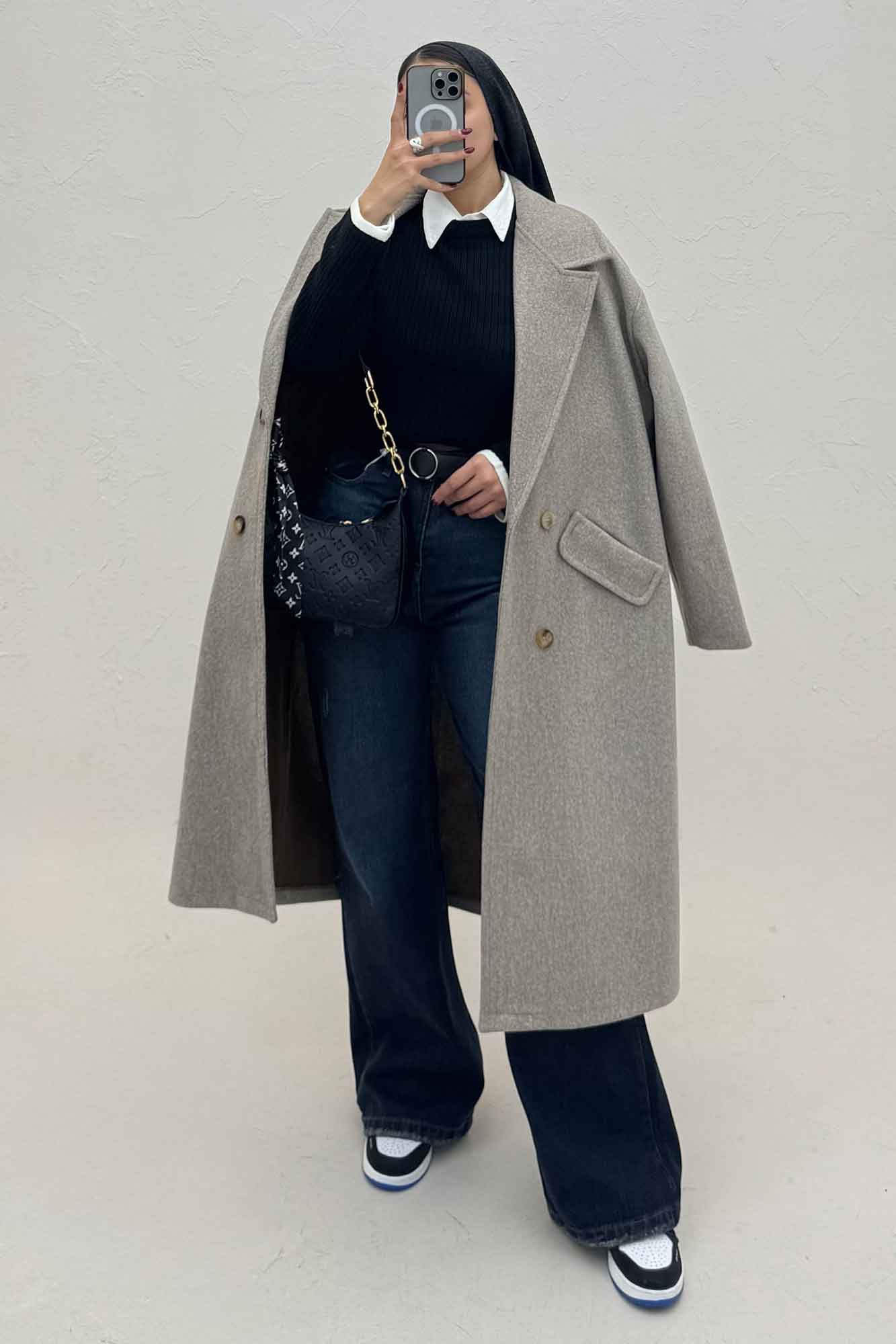 پالتو فوتر بلند مدل ناردیس