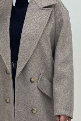 پالتو فوتر بلند مدل ناردیس