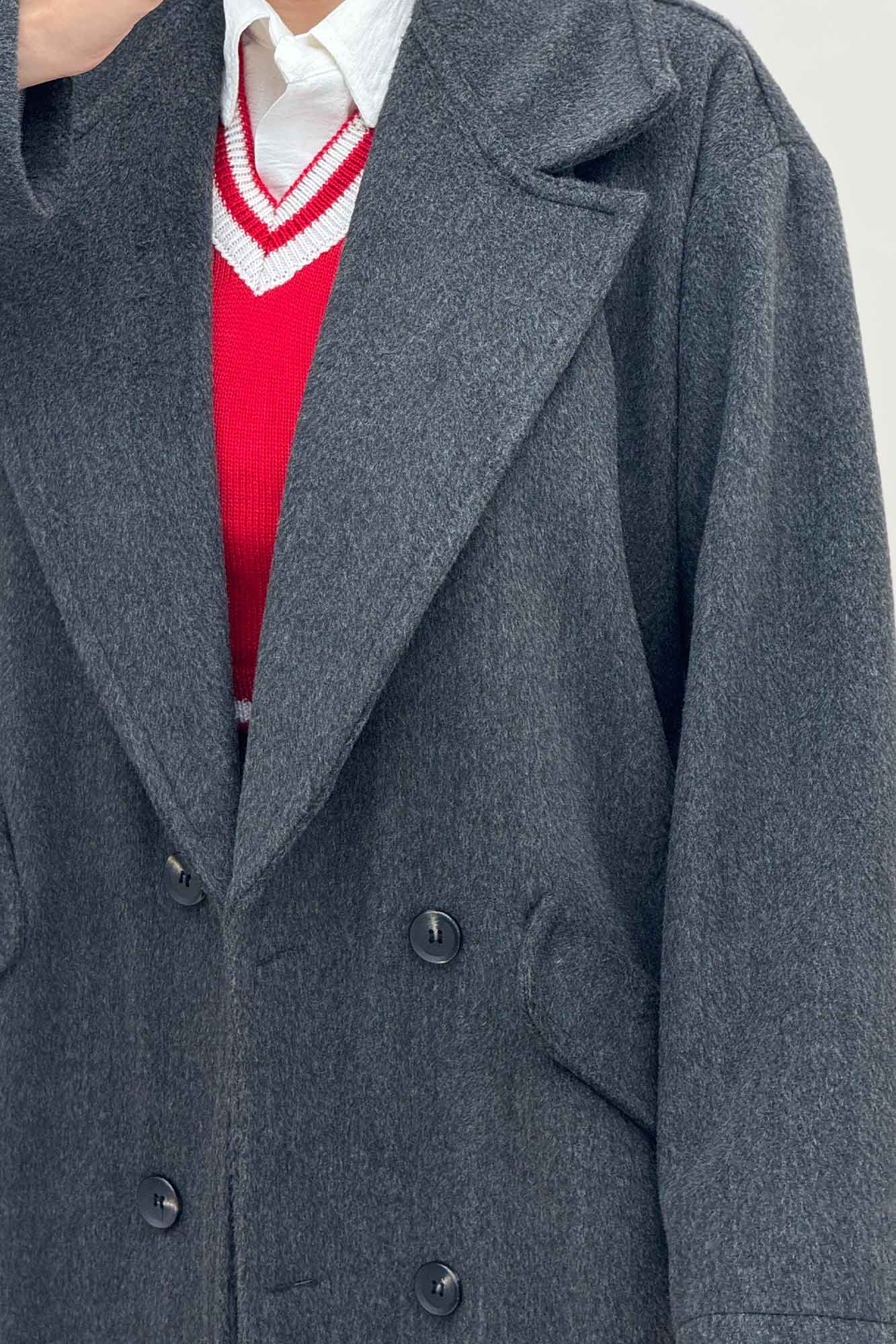 پالتو فوتر بلند موهردار لیندو