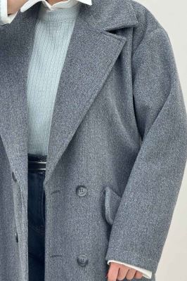 پالتو فوتر بلند موهردار لیندو