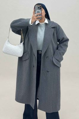 پالتو فوتر بلند موهردار لیندو