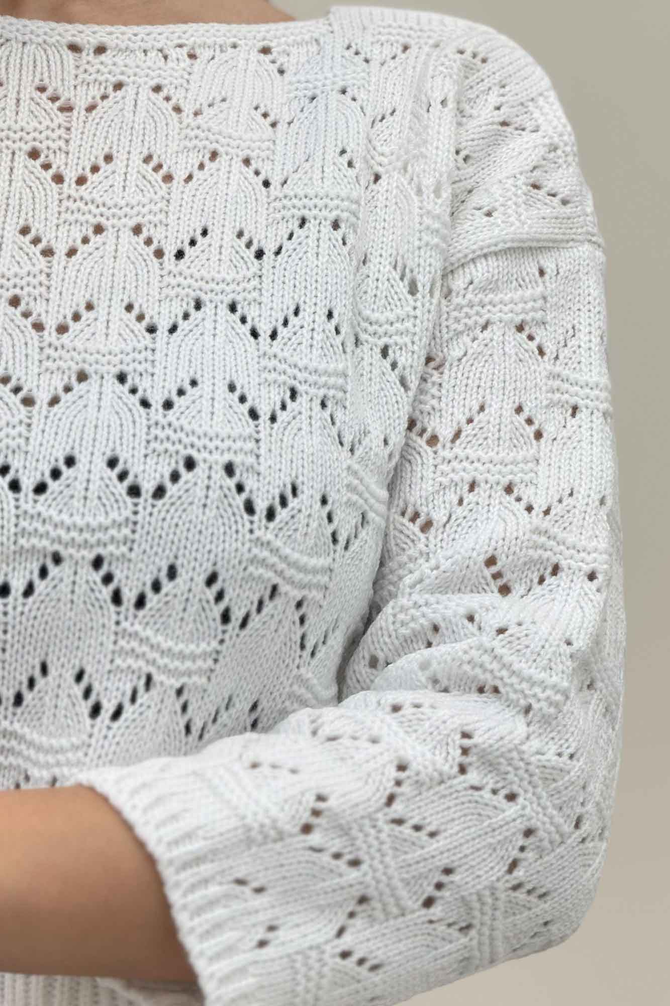 بلوز بافت طرح دار کد 126