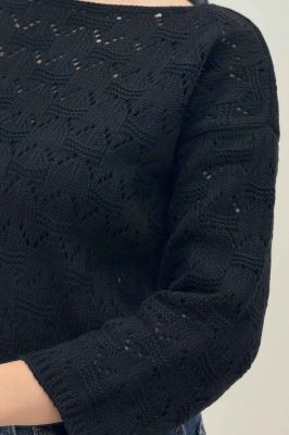 بلوز بافت طرح دار کد 126