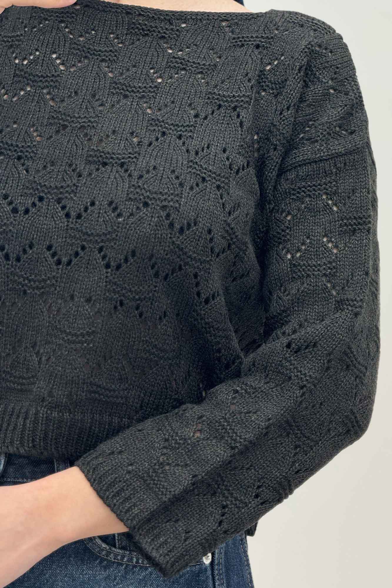 بلوز بافت طرح دار کد 126