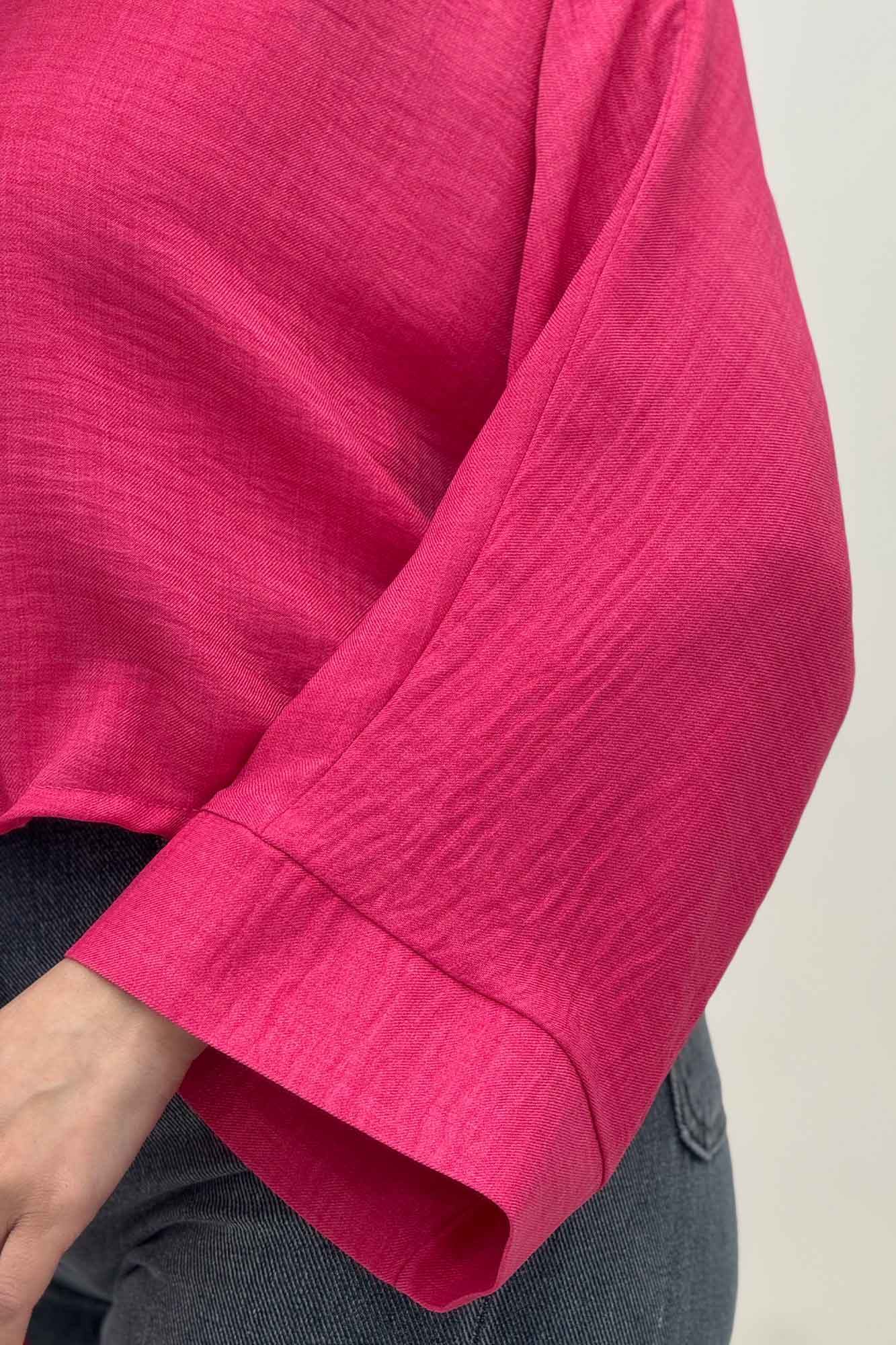 شومیز شانتون پایین گره تک جیب