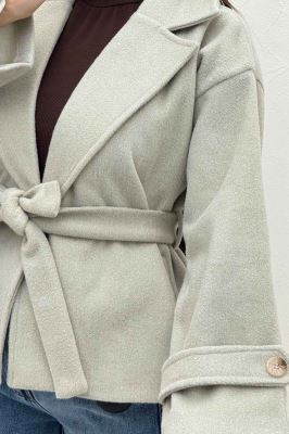 کت فوتر کشمیر کمربنددار