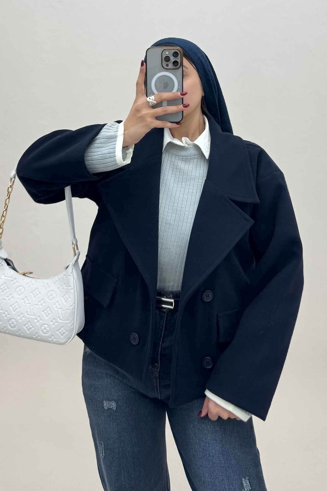 کت فوتر در جیب پیله آستردار ZEST