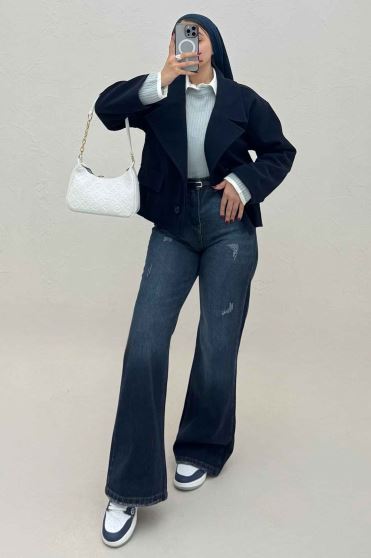 کت فوتر در جیب پیله آستردار ZEST