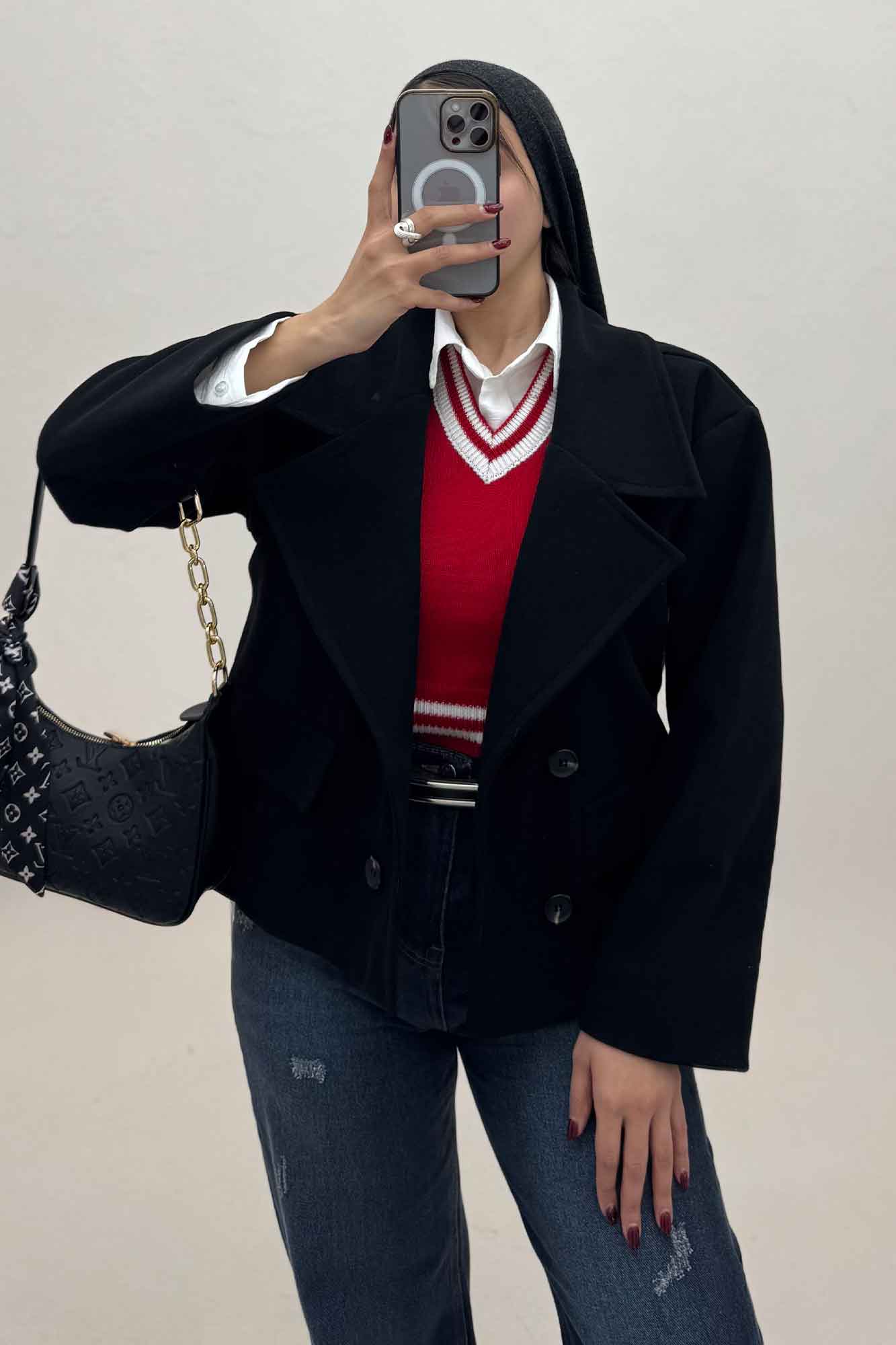 کت فوتر در جیب پیله آستردار ZEST