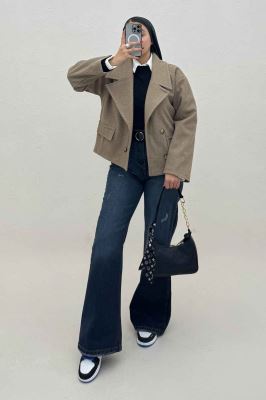 کت فوتر در جیب پیله آستردار ZEST