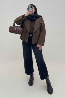 کت فوتر در جیب پیله آستردار ZEST