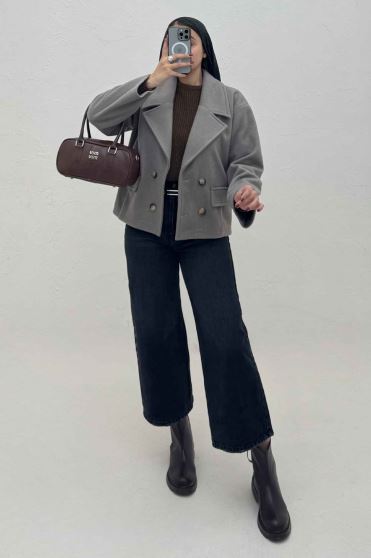 کت فوتر در جیب پیله آستردار ZEST