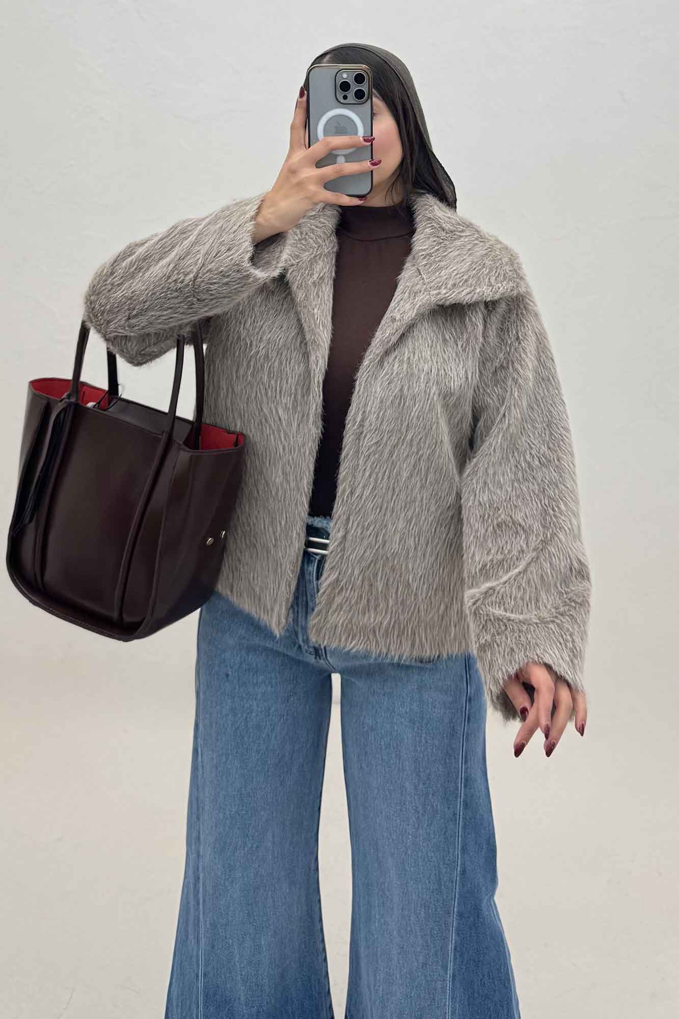 کت خز آستردار آریانا