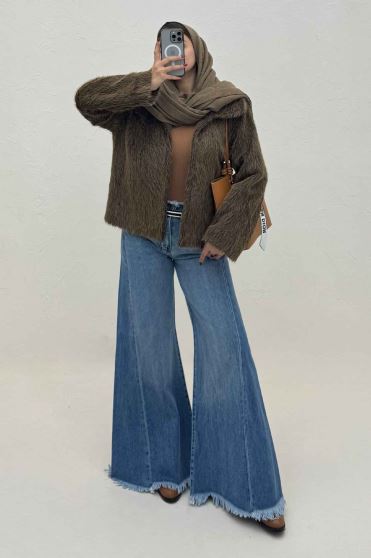 کت خز آستردار آریانا